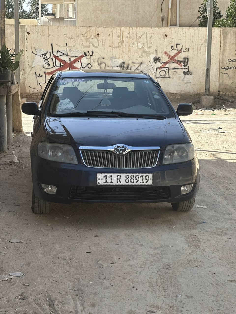 السلام عليكم
كورلا بيكاتشو موديل2001 
محرك 1800 رقم بغداد انكليزي￼
بأسمي تبريد ثلج وتدفئة كلة شغال
 بيهة صبغ عام للجمالية
السيارة جاردة مكاني الديوانيه قضاء الشاميه  السعر ٨٠وبيهة مجال
الرقم ***********.....
