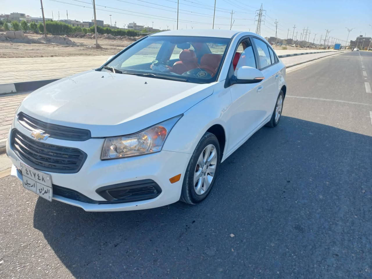 شيفروليه كروز  Chevrolet Cruze
الموديل 2017
رقم السيارة | شمالي أربيل 
موقع السيارة | كربلاء المقدسة 📍
السيارة وارد خليجي ✅ 
بأسم الشركة ضمان كفالة وتحويل مباشر ووكالة  
منظومة زنون  ⚠️ 
المواصفات 🔰 
أرضية جلد ✅ 
مقاعد جلد ✅ 
شاشة كبيرة الحجم ✅
شاشة أعطال ✅ 
كير جديد ✅ 
محرك جديد ✅ 
تحكم استيرن جهتين ✅
نافذة ups✅
تحكم مري كهربائي✅
جرص احزام الامان✅
جرص 120✅
صندوك بصمة✅
مانع انزلاق 
كشاف ضبابي خلفي
وبقية المواصفات المعروفة 🔹***********
