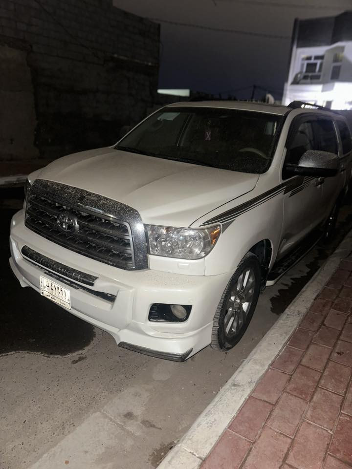 مراوس تاهو 16 أو بيكم  فور ويل
تيوتا سيكويا موديل 9 بسمي عقد مروره هذا الأسبوع أداور محرك صار شهر شاده جديد  جاهزه صبغ احزام ضربه جاملغ خلفي السعر 165 مكاني كربلاء 
اتصال *********** 
واتساب ***********
