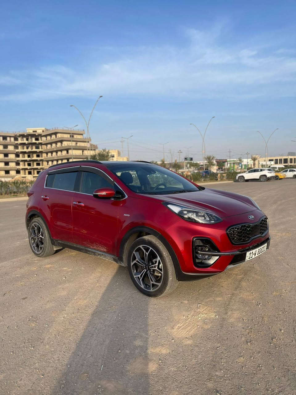 السلام عليكم
سبورتج امريكي موديل 2022 
اعلى فئه ب المواصفات SX
  ماشيه ٣٢ ميل شرط تراي زيرو
غرق بسيط/المكينه مفتوحه في الامارات لغرض التنظيف 
رقم بغداد ب اسمي  بدون اي ضرر 
العنوان واسط مركز الكوت
السعر 172$ مجال بسيط 
‏‪0782 774 2243‬‏
