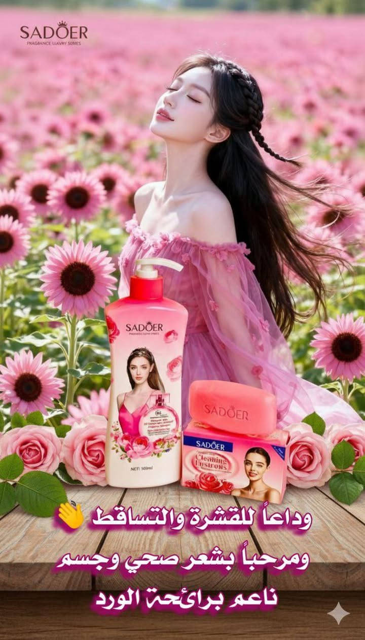🌸✨ #عرض #العنايةالمتكامل #للشعروالجسم من #براندالكوري 🇰🇷SADOER  ✨🌸

إذا تعانين من القشرة المزعجة وتساقط الشعر وتبحثين عن حل فعّال وآمن بنفس الوقت، هذا العرض معمول خصيصاً إلج 💗

💗 شامبو SADOER ضد القشرة والتساقط
تركيبة مميزة تنظف فروة الرأس بعمق وتزيل القشرة من أول استخدام، وتساعد على تقوية جذور الشعر لتقليل التساقط بشكل ملحوظ.
يمنح الشعر نعومة، لمعان، ورائحة فاخرة تدوم لفترة طويلة 🌸
✔ ينظف الفروة بلطف
✔ يقلل القشرة والحكة
✔ يساعد على تقوية البصيلات
✔ يترك الشعر حيوي ومرتب

🧼 صابونة SADOER المعطرة للجسم
صابونة تنظيف عميق برائحة وردية أنثوية ناعمة، تزيل الأوساخ والدهون بلطف وتترك البشرة ناعمة ومشرقة بدون جفاف 💕
✔ رغوة غنية وكريمية
✔ نعومة فورية
✔ رائحة منعشة تدوم
✔ مناسبة للاستخدام اليومي

منشأ العرض كوريا 🇰🇷💯
سعر العرض ٩ الاف 
🚘يوجد خدمة توصيل لجميع محافظات العراق ٤ الاف🚘


**إذا كنت صاحب هذا الإعلان وتريد حذفه لأي سبب، رجاءا أرسل رسالة إلى الدعم الفني**