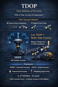 ⚙️  TDOP (Time Dilution of Precision) اليوم ننتقل إلى آخر نوع من مؤشرا...