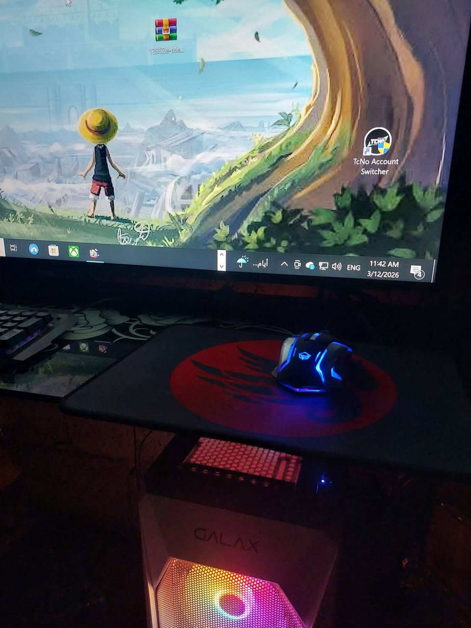 سلام عليكم كيس للبيع:
Ryzen 5 5500
Rtx 3060 12G
M.2 500G Hdd 1T
Case Galax X4 fan Rgb 
B450M_Aii prime Asus
Ram ddr4 2x8=16G 3200Hz
Power 650W mass 80 Plus bronz
ويا ماوس وكيبورد ارجيبي
مع كامل كراتين التجميعه مال بيت إستخدام شخصي كم شهر 
مكاني موصل 
السعر 900الف وبيها مجال  للشراي


**إذا كنت صاحب هذا الإعلان وتريد حذفه لأي سبب، رجاءا أرسل رسالة إلى الدعم الفني**