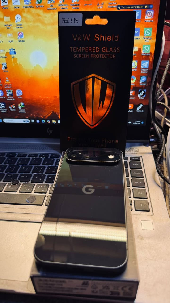 Google pixel 9 pro
النسخه العالميه 
محدث اخر تحديث 
رام 16 
ذاكره 256
فريم 120 
الجهاز جديد بيدي فتحته 
مستخدم شهر 
وياه حافظات 2 
وياه لاسق شاشه 2 
ولاسق كامره 1 
كارتونه وغراضه جدد مامستخدمات 
ااي استفسار تًٓـًٍـعًْــ🏃ــًـاًٍٍّّلٍُْْ 
وات ساب وبخدمتك 
مامتواجد ع الفيس 
او الاتصال ع الرقم 
***********
