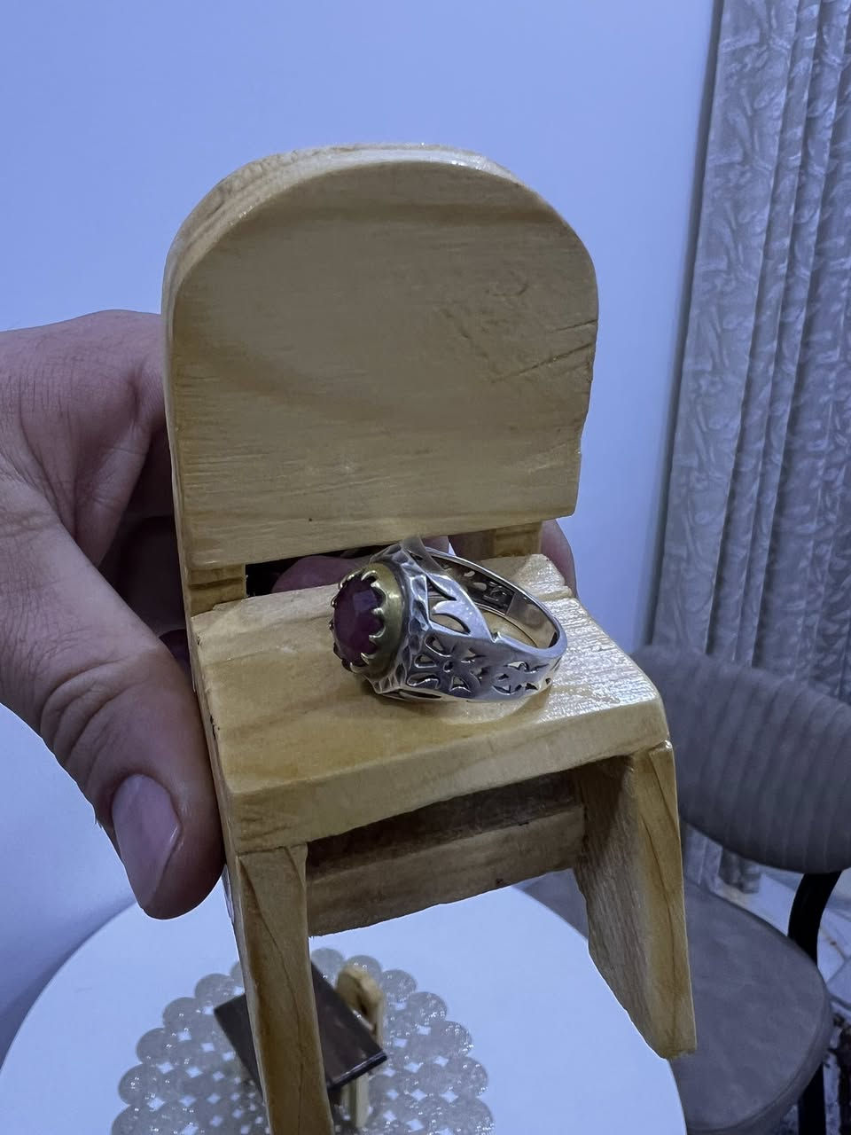 السلام عليكم محابس مثل ما واضح ياقوته إفريقي شرط الفحص ومحبس رضوي العنوان البصره حي الكفاءات يتوفر توصيل على حساب المشتري هـ***********
