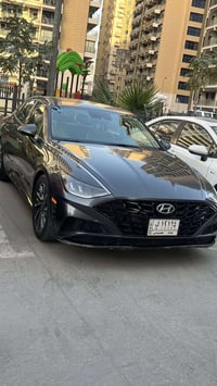 سوناتا موديل 2023 كلين بس طلع بيه كلير جاملغ خلفي بامريكا فول عده الفت...