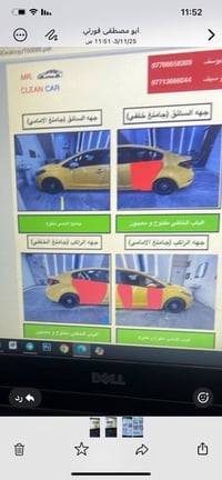 كيه فورتي موديل ١٨ وارد امريكي بااسمي بيها منضومه زنون  صوره الحادث مر...