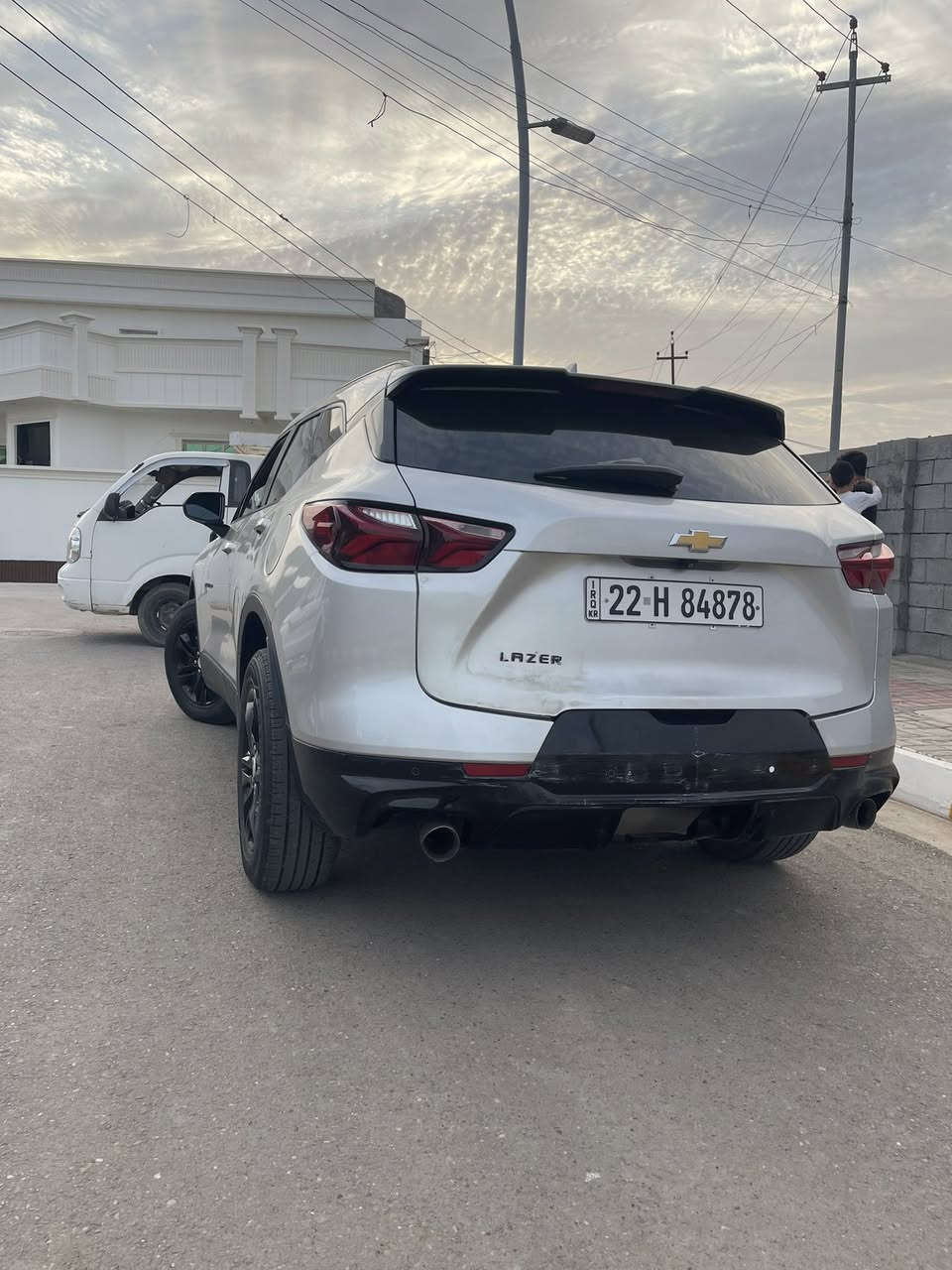 بليزر للبيع موديل 2021 بيها 3 قطع تبديل والجاملغ الخلفي تصليح وحده من القطع بأمريكا والصورة موجودة
محرك 4 سلندر
السعر شدتين وبيها مجال
 التفاصيل على الرقم ‭0782 229 1993‬
غير متواجد على الفيس
