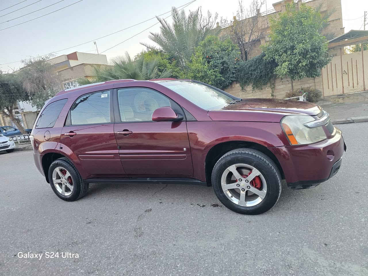 للبيع
السعر 83$
سيارة نظيفة بمعنى الكلمه 
اكينوكس موديل 2007 ماشية 162 ألف 
رقم اربيل  شرط التحويل والوكالة 
لون 🍒  كرزي 
محرك 6 سلندر حجم 3400 
كير محرك بشرط 
بيها نشاط وشلعة توب 
كشنات جلد وكهرب  داخل عسلي 🍯  لونين داخل صاج 
صدر امامي خلفي جديد
ويل كروم  طخم تايرات جديد  
تبريد ثلج ❄️❄️
صبغ قطعتين  جمالية بدون دواخل نهائيا 
سيارة  جاهزة 
موصل الايسر 
***********
***********
