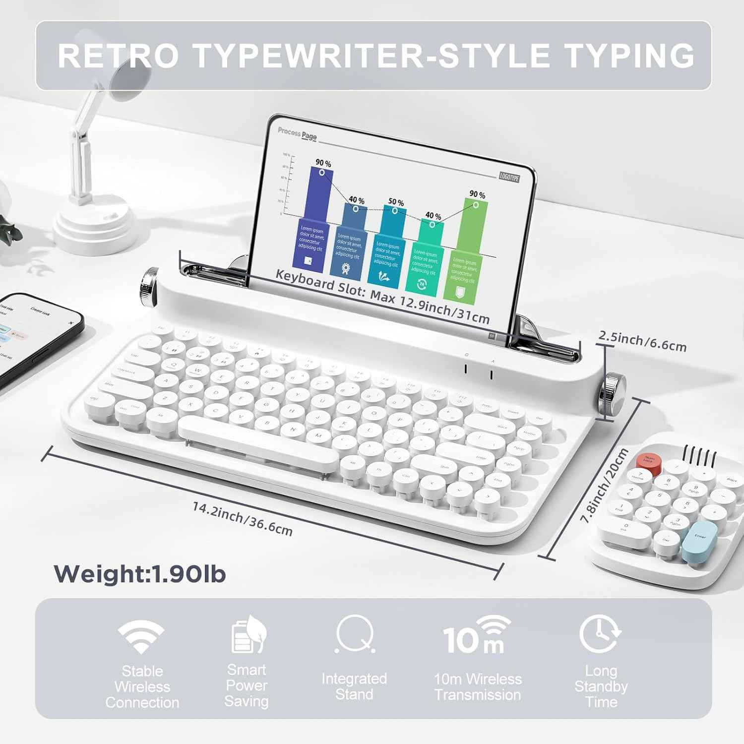 يا عشاق الأنتيكة والأناقة.. جبنا لكم "البيانو" اللي راح يخلي أصابعكم ترقص! 🎹❄️

هذا الـ YUNZII ACTTO B305 مو مجرد كيبورد، هذا "قطعة ثلج" ومدللة راح تخلي مكتبك يصير قطعة من باريس. 🐣✨

- شي ما مطروق: تصميمه "رايبرايتر" (آلة كاتبة) يرجعك لأيام زمان بس بنظام بلوتوث يربط على 3 أجهزة سوة. صوت الدكم يخليك تحس نفسك "كاتب عدل" أو وزير كاعد يوقع قرارات مصيرية! 🏛️🤯
- ينطيك هيبة بدون تعب: بيه مسند (Stand) داخلي يشيل التابلت والموبايل مالتك، يعني تدرس محاضراتك وتكنك وتجاوب عالخاص بآن واحد وكأنك "أخطبوط" محترف. 🐙📱
- يخليك محترف غصب: اللون الـ Snow White ينطي نظافة وكشخة للمكان، ويخليك تشتهي تخلص شغلك أو دراستك بس حتى تدوس على دكماته "المدللة".
- ليش يفيدنا؟ لأن بطلابنا وجماعة الأونلاين يحبون الترتيب، وهذا الكيبورد يخلي "المحاضرات الطويلة" تمر برمشة عين وبدون ملل الوايرات. 🇮🇶💪

السوق مولع والقطع تمشي أسرع من حرارة الصيف! 🔥 تريد تحول مكتبك للوحة فنية؟
اكتب "تم" أو "Tm" هسة بالتعليقات وندزلك السعر اللي يبرد گلبك عالخاص! 👇📩

YUNZII ACTTO B305 Wireless Typewriter Keyboard
کیبۆردی بێتەلی یەنزی ئاکتۆ B305

Keywords:
YUNZII, ACTTO B305, Retro Keyboard, Typewriter Keyboard, Wireless Keyboard, Bluetooth Keyboard, Aesthetic Setup, Snow White, iPad Keyboard, Tablet Stand, Office Decor Iraq, Student Gear, Baghdad Tech, Erbil, Basra, كيبورد بلوتوث, آلة كاتبة, كيبورد ايباد, ترتيب مكتب, اكسسوارات كمبيوتر, هدايا بنات, دراسة, كشخة, سوق مريدي, تكنولوجيا. أربيل, العراق


**إذا كنت صاحب هذا الإعلان وتريد حذفه لأي سبب، رجاءا أرسل رسالة إلى الدعم الفني**