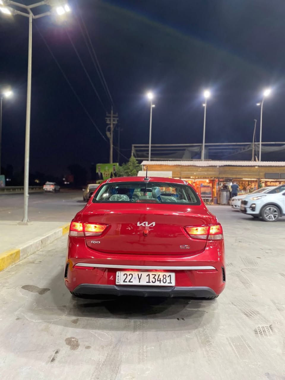 السلام عليكم شباب كيا ريو 2022
ضرر بنيد مبدل فقط وبارد مكانين صغار 
نص مواصفات 
ماشيه 42الف 
رقم اربيل بأسمي ثاني يوم تحويل 
السعر 123وبيهه مجال بسيط 
مكان بغداد الشعب 

***********
