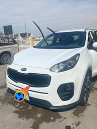 كيا سبورتج موديل ١٧خليجي كير ومحرك مكفولات بيه صبغ جاملغ من بقبق البان...
