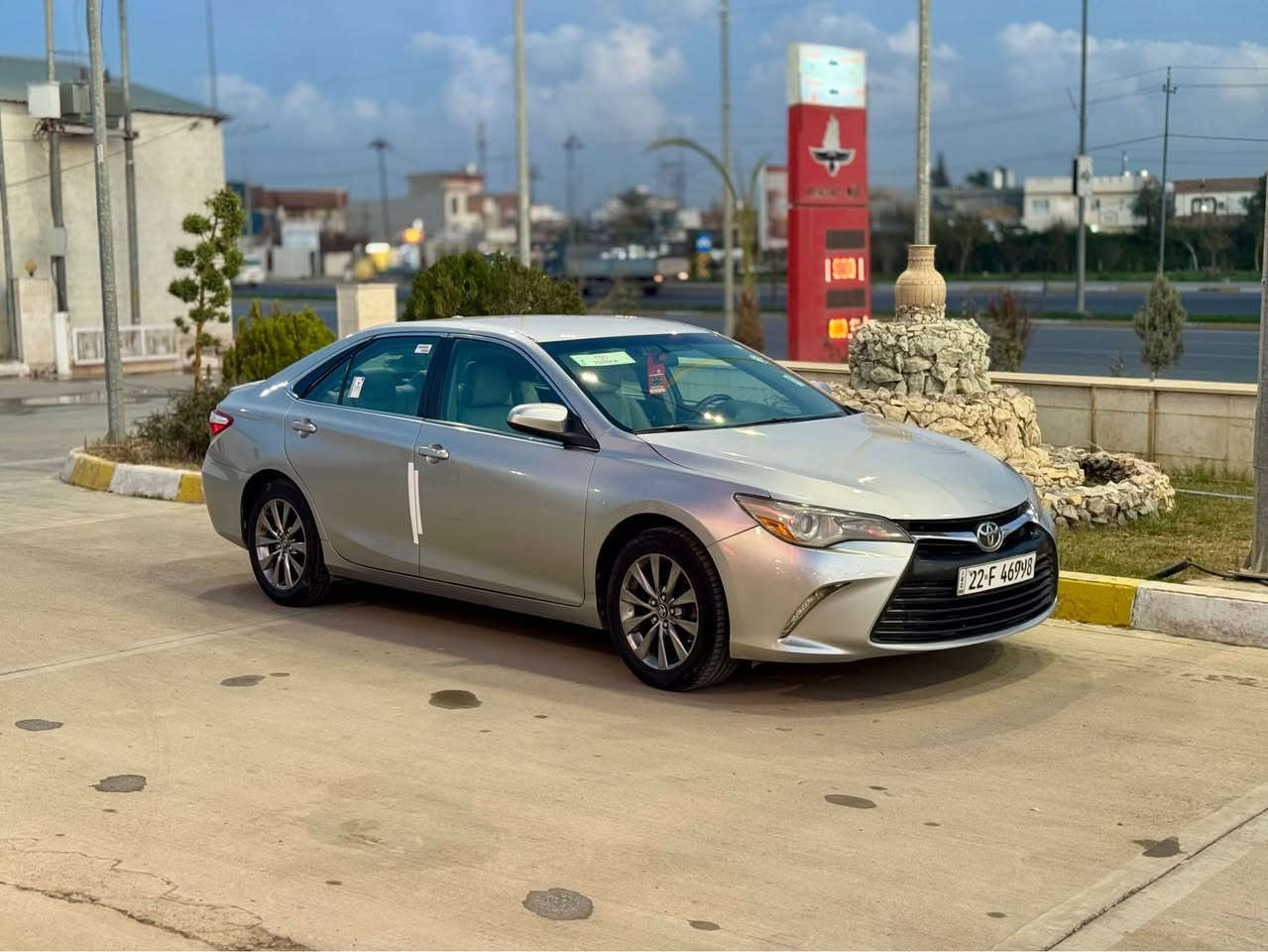 تيوتا كامري موديل ٢٠١٦ 

سعرااا ١٣٩ و مجال قليل 

مكاان كركوك اسكان 

سيارة بي  بس بونيت صبغ و شوية دواخل باقي كفالة 
مواصفات  كيج الكتروني و شاشة كبير حساسات و كاميرة 
داخل ابيض كشن جلد و كهرباي و هيتر 

گير و محرك بشرط بدون صوت و بخار و صرف 
سنوية و هزة و زينكة كلهم جديد بشرط تحويل و وكالة 

*********** اسياسيل 

*********** كورك كركوك, العراق
