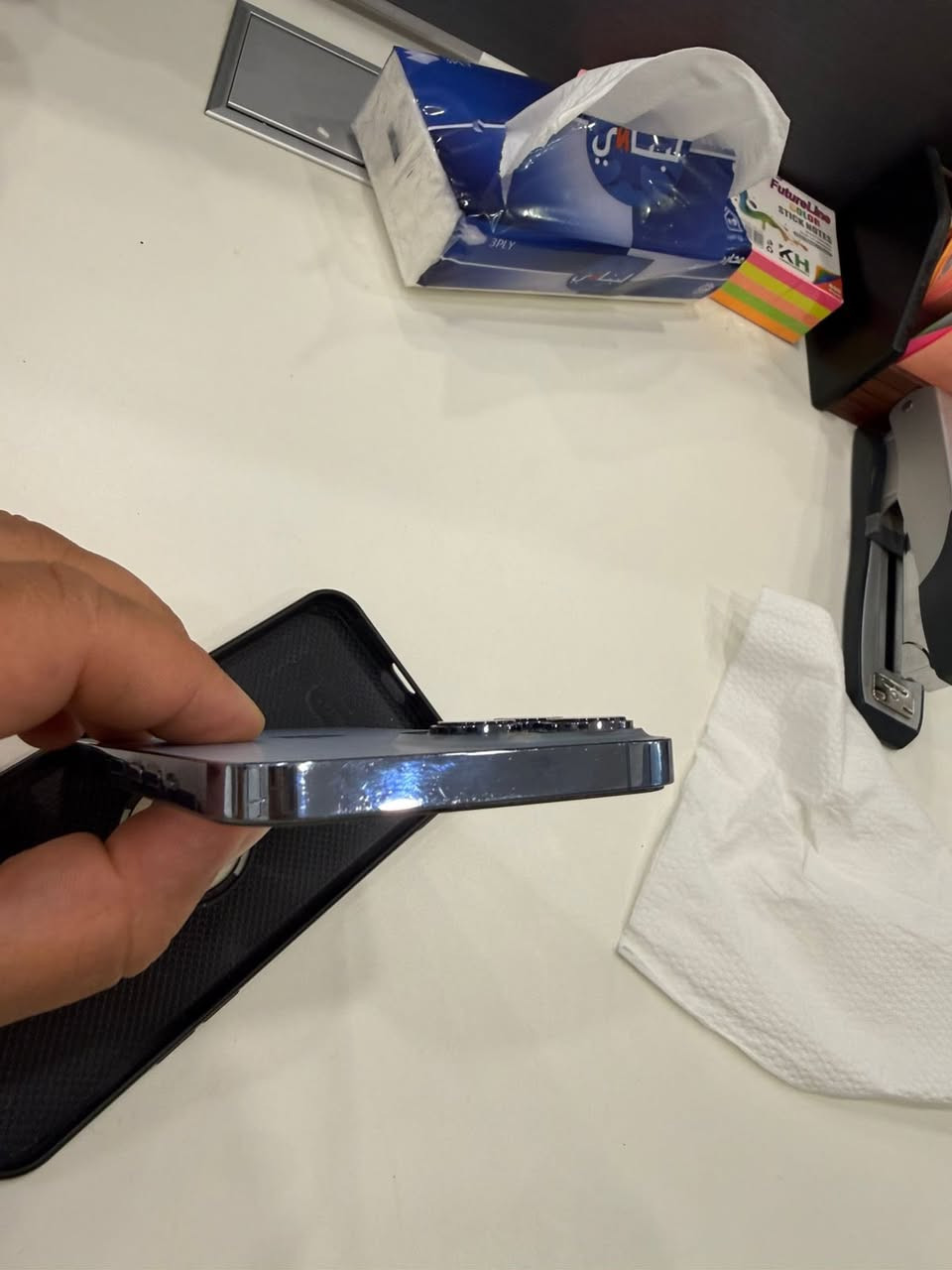 السلام عليكم
ايفون 13 برو ماكس 256  جهاز جديد يخبل كلشي ممبدل بي جهاز نظيف جدا شاشه اصليه بطاريه ٨١  السعر 550 الف 
العنوان بغداد الزعفرانيه 
اي استفسار ***********
