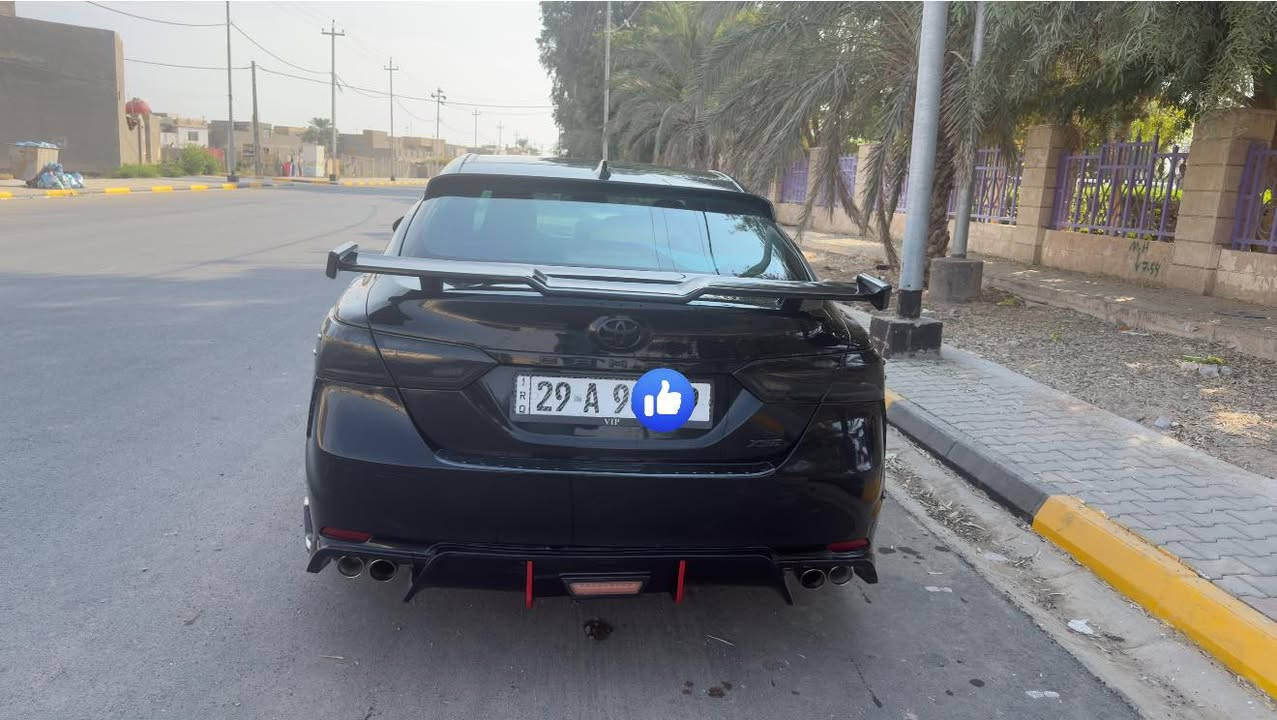 كامري 2019 XSE بانزين فول بانوراما 
ضررها بنيد مبدل اصلي نفس اللون بدون قطرة صبغ
بدون ايرباك بدون دواخل
شفتات بالستيرن
رقم واسط دولي باسمي
سنوية لغاية 2030
شاشة چبيرة
بجم لكزز
دركة كاربون فايبر
بك لايت متغير على التليفون
كشنات جلد احمر
سايد بريك بصمة
اوتو هولد
سستم صوت بالجنطة
شاحن وايرلس
تدفئة بالكشن
تخم تاير جديد 
دسكات جدد
عبوة بانزين جديدة
مسطرة بخاخات جديدة
ادامة كاملة مسويلها
عازل حراري للجام
رادار امامي وتوقف ذاتي
رادار جانبي
للتواصل *********** متوفر واتساب
