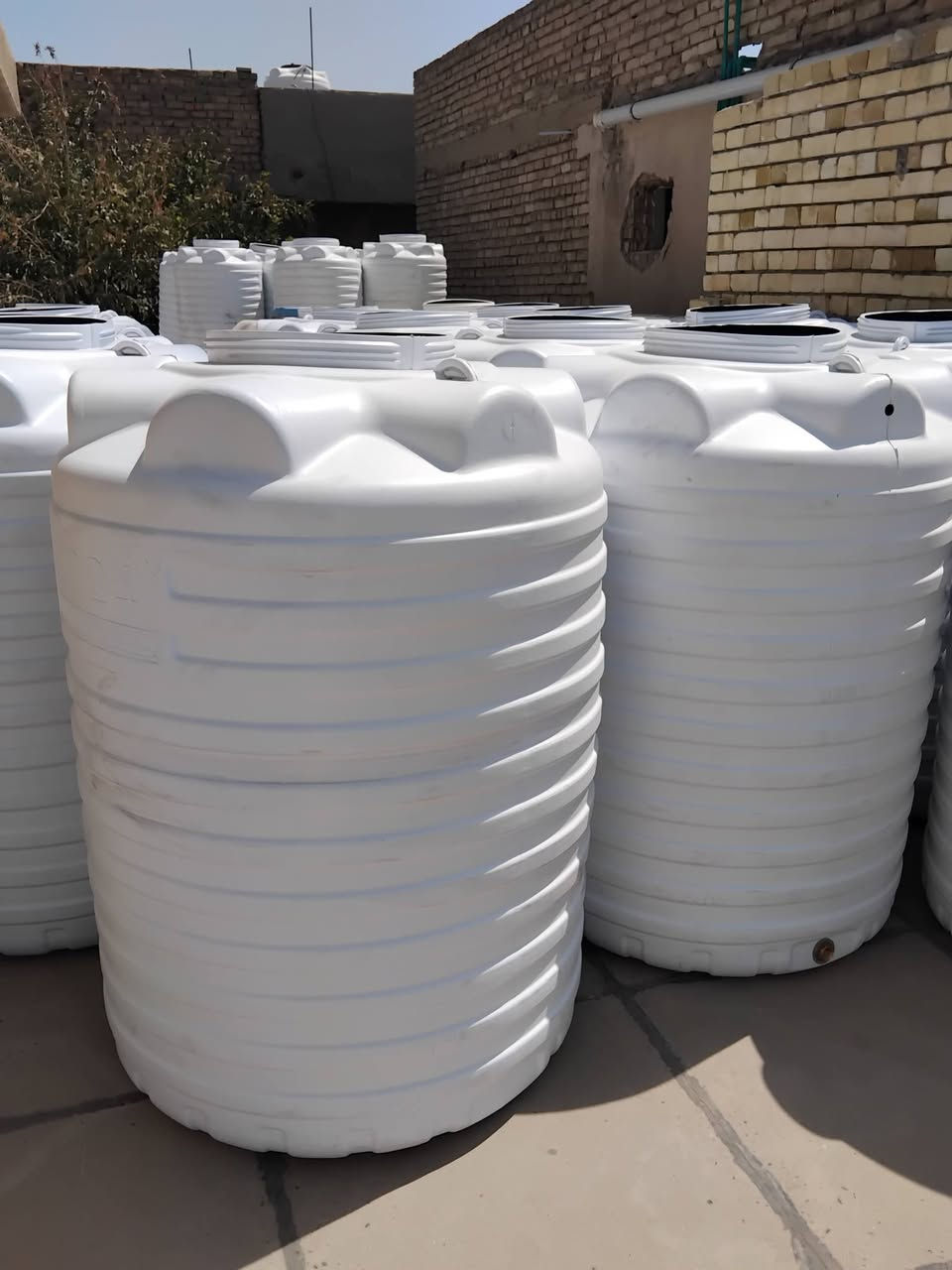 الرواد تقدم لكم عروض تفليش الأسعار 

خزان عامودي 1000 لتر . السعر٨٠الف
خزان ١٥٠٠ لتر عامودي  . السعر ١٥٠ ألف
خزان ٢٠٠٠ لتر عامودي  .  السعر١٧٠ ألف
خزان طرحي 1000 لتر . السعر ١١٥ الف
حبيبات سعودي ضمان 5 سنوات 

خزان 500 لتر عامودي السعر ٧٠ الف

خزان 500 لتر أفقي السعر ٨٠ الف
حبيبات سعودي ضمان 5 سنوات

يتوفر لدينا توصيل مجاني داخل بغداد
أطراف 5 الآف 
محافظات 10 الآف
للإستفسار الاتصال على : ***********
                                      ***********
او مراسلة الصفحة
