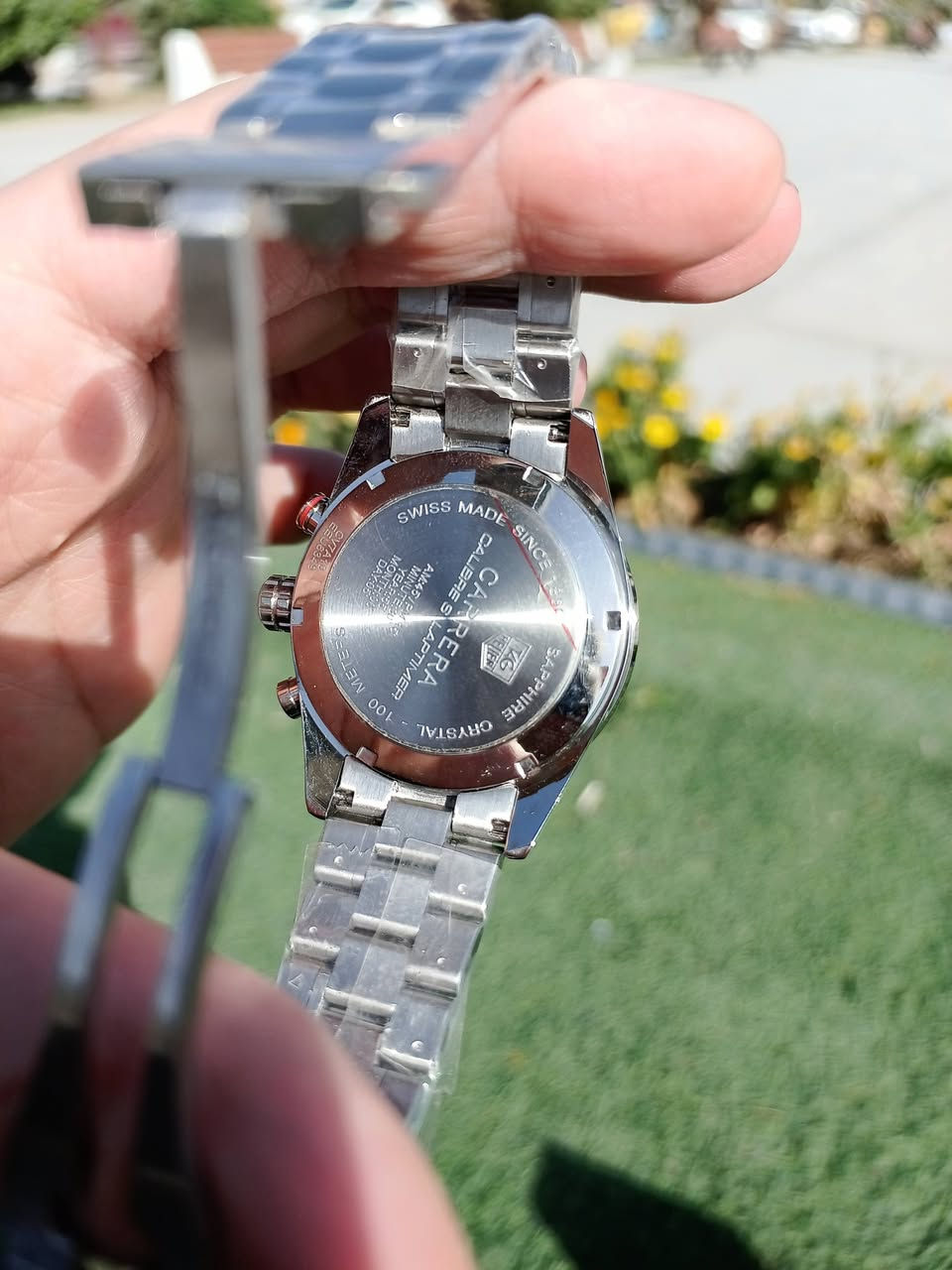 ساعات ماركات اصلية
السعر السابق ٢٥٠ الف دينار عراقي السعر الحالي ١٥٠ الف 
الشراي خاص 
او يتصل على الرقم 
 
 الاتصال على الرقم أو واتس اب...
*********** سيد عمار
 *********** محمد مهدي 
يوجد توصيل  جميع محافظات العراق(5000)
