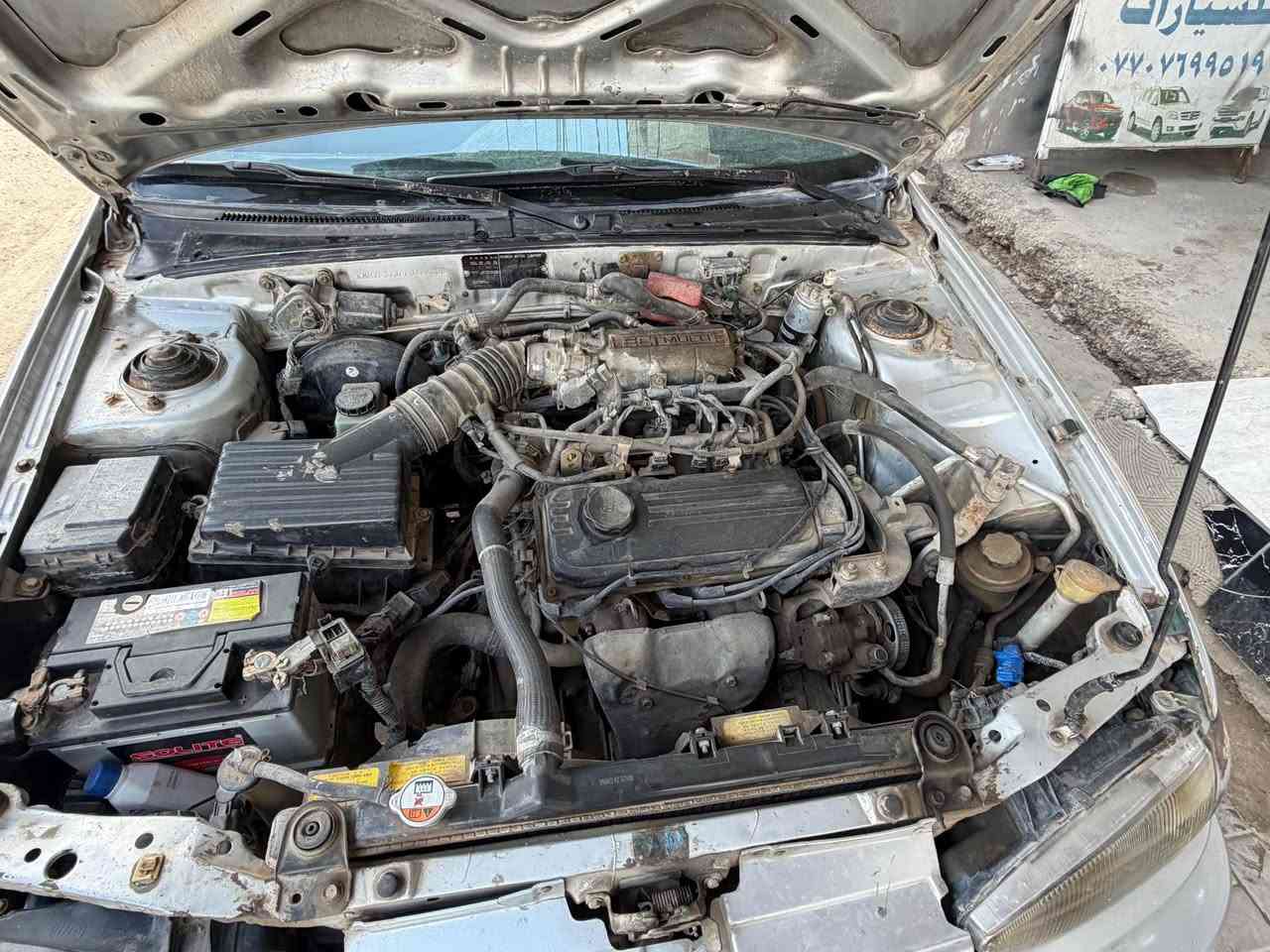 النترا 1994 
رقم بغداد سنوية في ديدة تخم تاير جديد داخل حلو 
محرك وكير وصدر خير من الله فرممة اليمنة بيهة شي بصيط جاهزة من كلشي شرط التحويل 
العنوان ديالى بعقوبة 
السعر 25 بيهة شي بصيط جدا 
*********** بعقوبة, ديالى
