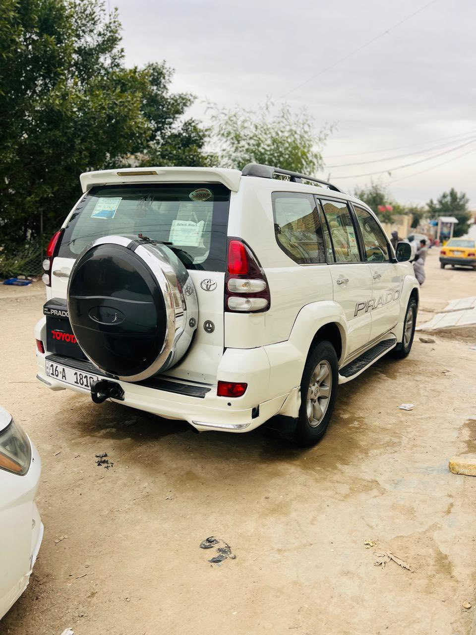 سلام عليكم سياره نوع برادو موديل 2008سياره جديده جهازه من كل الجهات مكينه حداديه كير شاشه حساسات سياره جديده كلش سياره6سلندر 7راكب كفاله عامه من الضربه والصبغ والتبديل سياره بيه مكانت تشليع صبغ بل بنيد والصبغ  تبريد ثلج تدفه  المكان ميسان الستفسار (***********)
