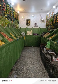 محل مال مخضر للايجار مع رفوف كامل مكان البلديات قرب مستشفى ابن القف ال...