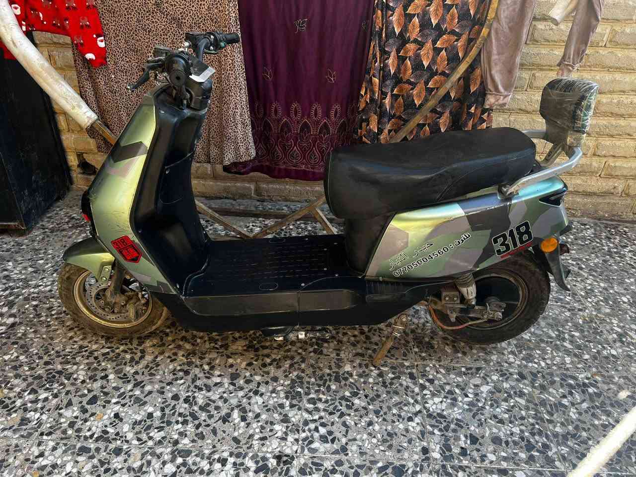 السلام عليكم دراجه شحن للبيع نضافتها ٩٠٪ سعر350وبيها مجال رقم***********
