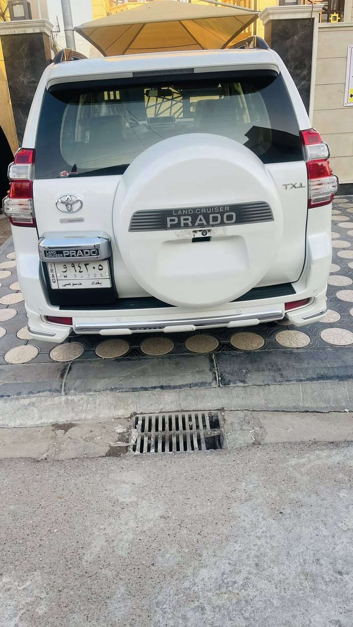 مواصفاتها :     برادو14وكالة ساز
١-سلايت قماره
٢-مثبت سرعة
٣-حساس خلفي
٤-كاميره خلفي
٥- دبل تانكي  
٦- اشارات بالمرآة
- كشافات ضباب
٧-كراسي مخمل بيجي 
٨-شاحن واير ليس
٩-شاشه اصلية 
١١-حساس تاير   
١٤-مانع انزلاق
١٥-اربع جام اوتو
١٧-زراك لايت 
١٨-هوك خلفي 
١٩-ارضيات (كاعيات) اصليه 
٢٠-بصمات اثنين 
٢١-تكم ارضيه ليزري 
٢٢-تحكمات فول ستيرن 
٢٣-طفايه اصلية
٢٤-نظام زحف 
٢٥-ترحيب
٢٦-مري جانبي كهربائي (شفط)***
٢٧-تشغيل عن بعد *
٢٨-عدة طوارئ
 ٣٠- داخل بيجي
٣١-شاشة ملاحة باللمس
- كاميرا خلفية 
- بلوتوث
- مشغل CD
- منفذ AUX & USB
٣٢-محرك 4.0 لتر 6 سلندر 
اضائه داخليه
الاستفسار اكثر الاتصال***********بغدادحي القاهرة سعرمناسب اتصل وتدلل
