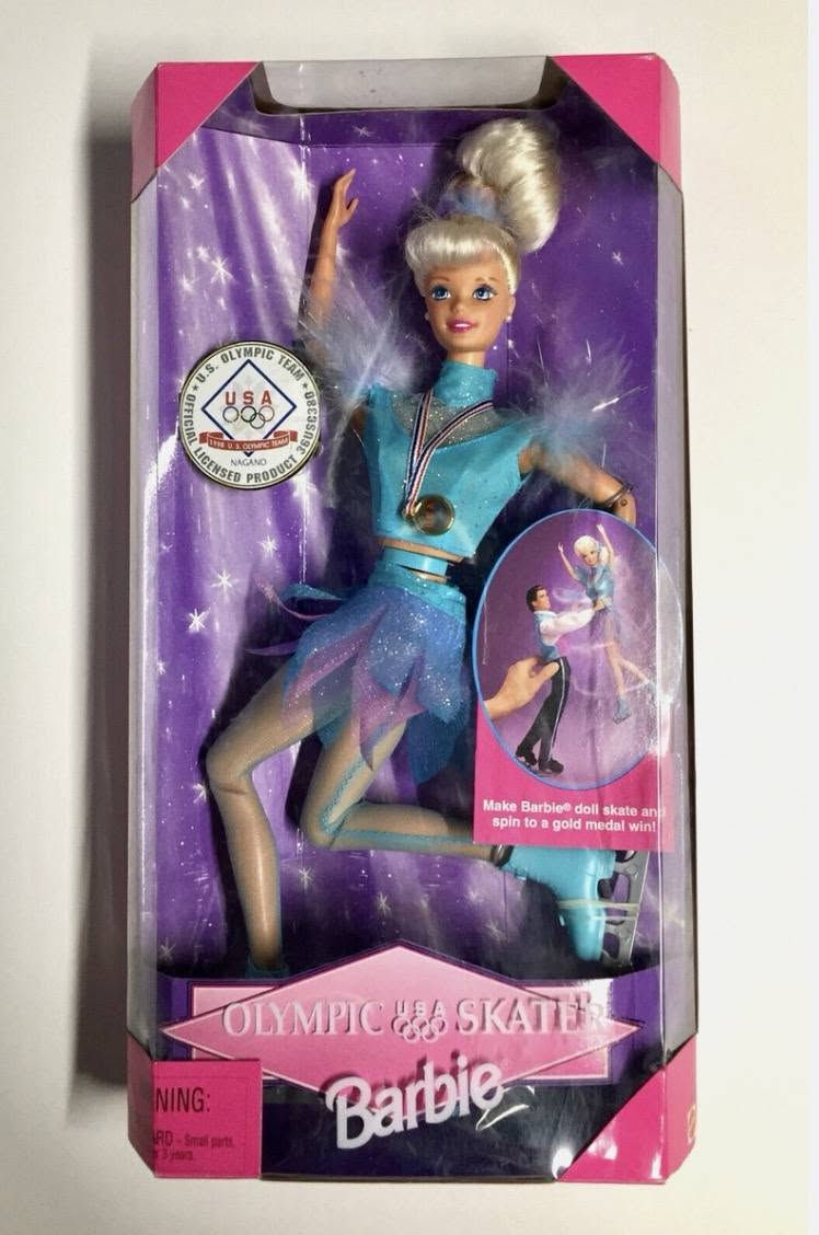 توفر في متجر الاخوين ستور 🌿🌿 باربي المتزلجة الأولمبية لعام 1997 (Mattel 1997 Olympic Skater Barbie).🌹🌹 قطعة مميزه🥀🥀 السعر والحجز عالخاص 💥💥 يتوفر توصيل لكافة المحافظات في العراق 🚗🚗


**إذا كنت صاحب هذا الإعلان وتريد حذفه لأي سبب، رجاءا أرسل رسالة إلى الدعم الفني**