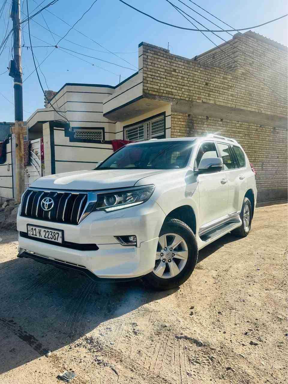 برادو 2019 بغداد بسمي جديده 
تخم تاير 
مكفوله 
دبل تانكي سبير تعليگ
مري شفط 
حساس  كامره 
كشن جلد  
كشن كهرباء 
فتحه 
بصمه 
7راكب 
3تبريد 
محرك 6v
السعر 380
للستفسار ***********
*********** بغداد, العراق
