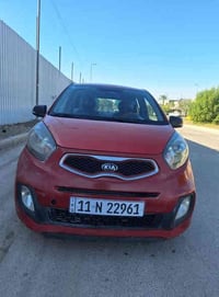 كيا بيكانتو  2015  خليجي نظيفه للبيع  السياره بيه 4 قطع صبغ جماليه بدو...