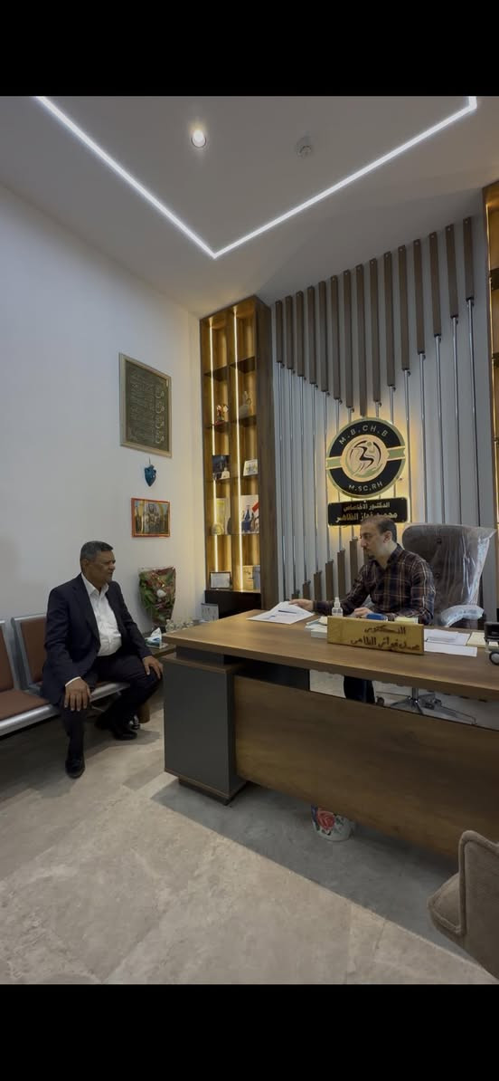 💫انتقلت عيادة الدكتور (محمد فواز الظاهر)
          
     الى مجمع الهلال الاحمر التخصصي 🏥

🔴(اخصائي المفاصل والروماتيزم وآلام الظهر و العمود الفقري وتأهيل الإصابات الرياضية والخلع الولادي والجلطة الدماغية)

🔵((أحدث أجهزة العلاج الطبيعي والليزر تشخيص وعلاج وحقن المفاصل بالسونار الحديث))

-شهادة الأكاديمية البريطانية لفحص المفاصل بالسونار الحديث ✔️✔️
-عضو الجمعية العراقية للمفاصل 🇮🇶
-عضو الجمعية العالمية لهشاشة العظام 🌍
-عضو الجمعية العربية للمفاصل 🗺️
-عضو الجمعية الآسيوية للمفاصل 🌎
-عضو الجمعية الأمريكية للمفاصل🇱🇷
-استشارات طبية مجانية  🏧
-كادر علاج طبيعي نسائي و رجالي🚻

العنوان : حلة - شارع الأطباء - مجمع الهلال الاحمر الطبي 
للحجز والاستفسار 📱📱الاتصال على الأرقام التالية:

***********

