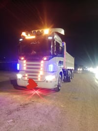 للبيع سكانيا محرك 500 كيركوبره باج شاصي ابلاد سنويه قلاب رقم بغداد  ال...