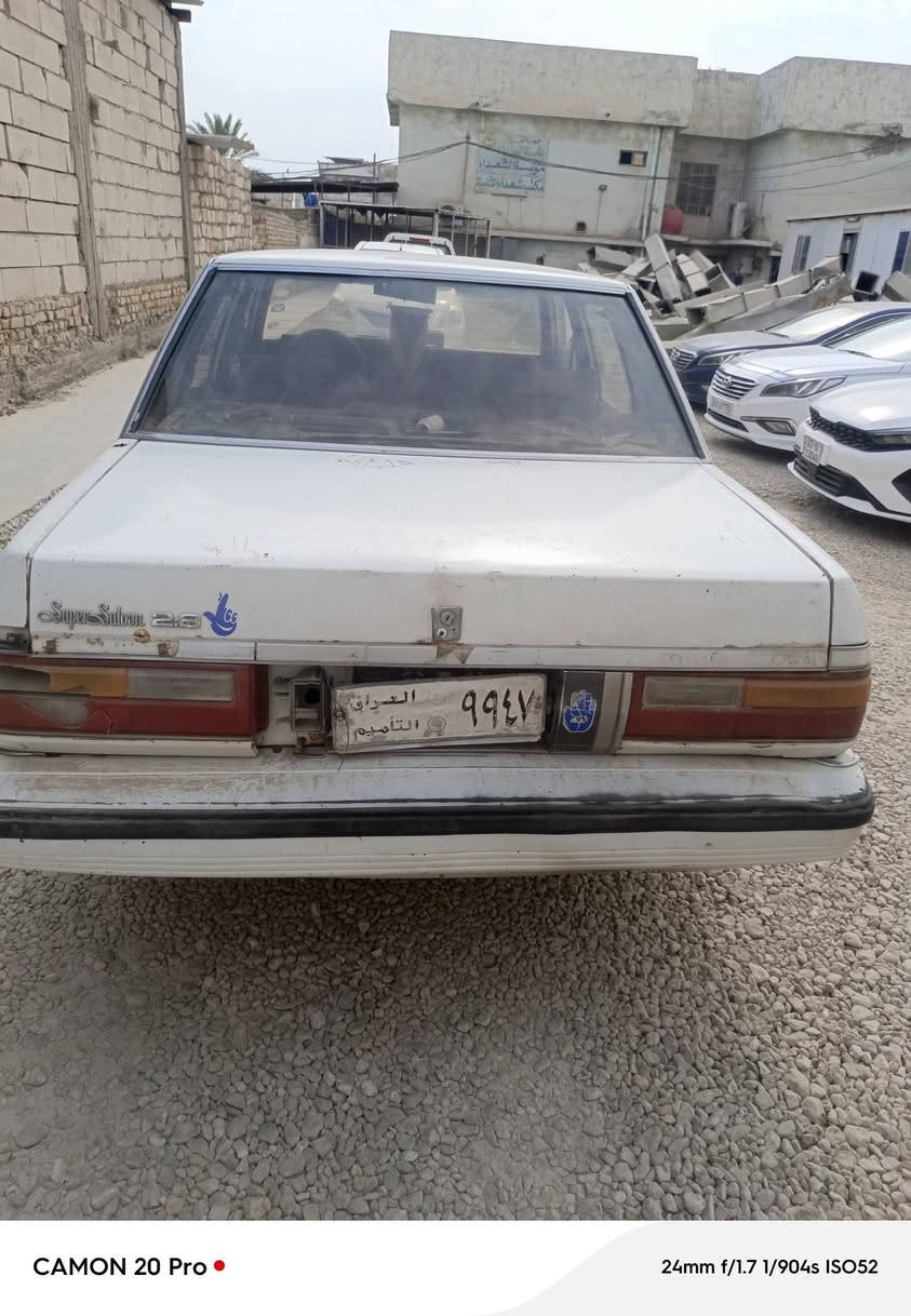 السلام عليكم سيارة سوبر 85 للبيع رقم صدامي كركوك راعيهة ماواصلة ابيع هل موجود السعر 14ورقة وبيهة مجال الاستفسار *********** بي واتساب المكان الديوانية قضاء المهناوية
