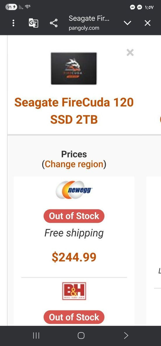 يحوي على ديرام كاش سرعة 560MB هيلث 100%
مستعمل 9 ايام من "Seagate FireCuda 120" نسخة نادرة وقليل تلكه منه بالعراق سعر 235 الف السليمانية, العراق


**إذا كنت صاحب هذا الإعلان وتريد حذفه لأي سبب، رجاءا أرسل رسالة إلى الدعم الفني**