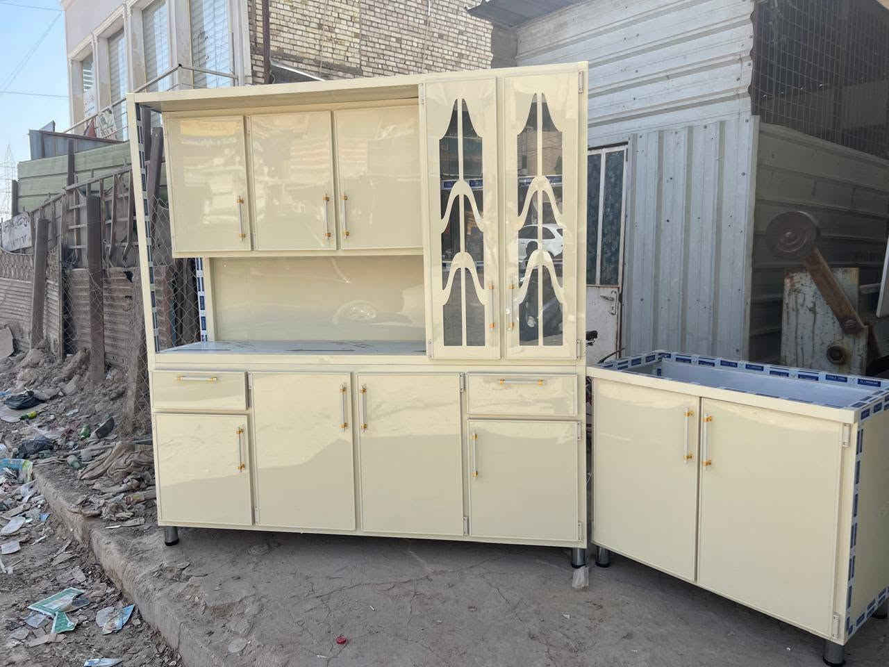 🛠️ شغل تسگام حسب الطلب – جودة وثبات يدوم
📏 القياس: كاونتر مترين   وسنك متر ونص مرمر

✨ المواصفات:
✅ جسور داعمة للرفوف (تحمّل الاوزان وثبات)

💰 السعر: 600 الف 

🚚 التوصيل:
✔ داخل بغداد: مجاني
✔ أطراف بغداد: 15 الف

📦 شغل مضمون | تنفيذ حسب ذوقك وقياسك

⸻


**إذا كنت صاحب هذا الإعلان وتريد حذفه لأي سبب، رجاءا أرسل رسالة إلى الدعم الفني**
