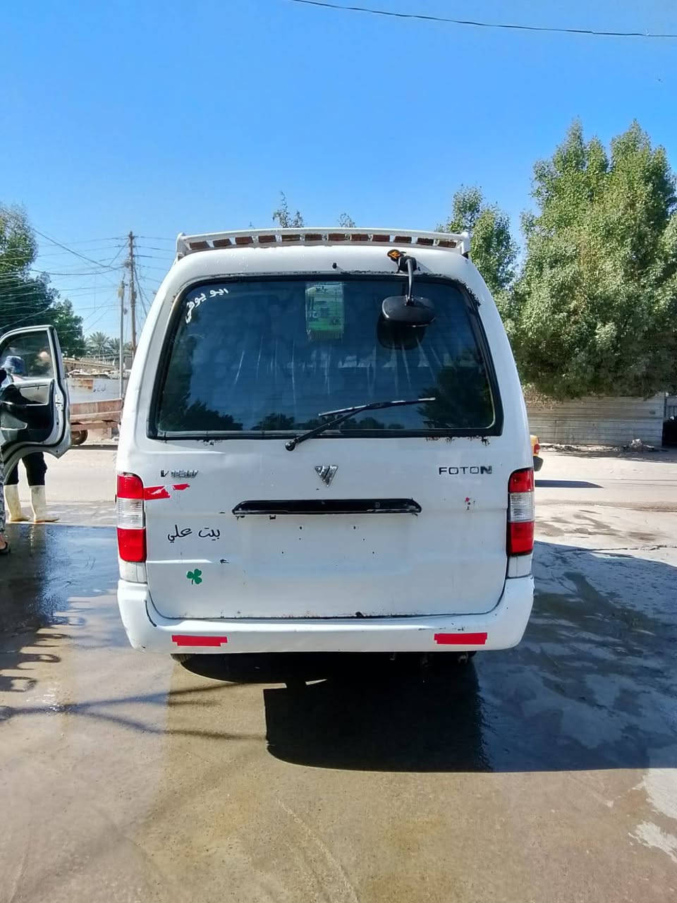 سلام عليكم سياره فتون ٢٠٠٩تحويل مباشر رقم بغداد سياره مكفوله من مكينه كير اكسل حداديه تخم تاير سياره مكفوله ما عدا الوزره معمره السعر ٤٨ وبيهه مجال للاستفسار هذا رقمي ***********
