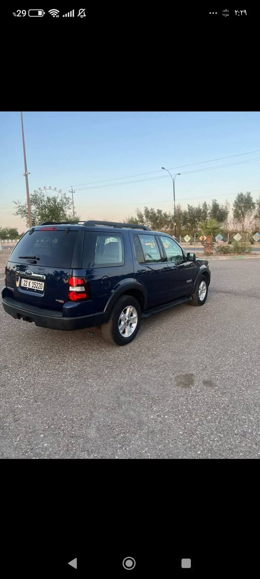 سلام عليكم 
فورد اكسبلور موديل 2007 
سياره كلين تايتل كفاله عامه 💎
تبريد ثلج 🧊
شرط كير محرك 📦
رقم اربيل شرط تحويل  
بيها بطاقة بانزين 
مواصفات 
كشن كهرباء 
نظام Abs 
كاميرا خلفية
تحكم مري
قفل رمز بل باب 🔒
شاشة كبيرة 
نضام فور ويل 
داخلية لونين 
السعر شدة ( 95 ) وبيها مجال 
مكان السيارة كركوك
للأستفسار ***********
