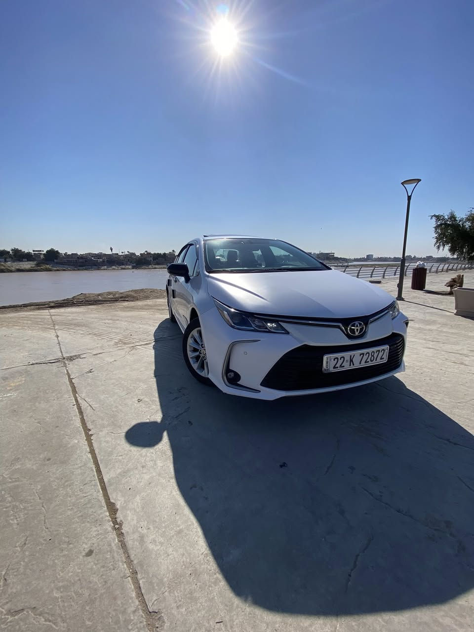 السلام عليكم للبيع
كورلا ساز خليجي بانزين موديل 2022

مكفوله من الصبغ و التبديل  ماشية 73الف حقيقي محرك 1800 رقم اربيل  السيارة بسمي شرط التحويل 

10 ايرباك 5 ويل كب /قيادة ذاتية حساسات أمامي وخلفي /شاشة كبيرة وكامرة /لد نهاري / مانع انزلاق/ تحكم ستيرن جهتين/ اشاير بلمري/صندوق ذكي/ تبريد بيانو ثلج أمامي وخلفي/ نظام قيادة سبورت وعادي

ترايها زيرو ومبدل دهن الكير  ودسكات مبدله مابيها نقص سيرفس كامل مسويلها وكل صيانتهة بشركة SAS

السعر 175وبيهة مجال بسيط كلش 
رقم الهاتف ***********

مكان السيارة بغداد البيجية مقابل مجمع رويل ستي السكني
