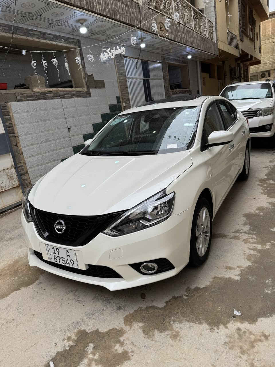 نيسان سنترا 2025
فول مواصفات 
فتحه 
علامات سود 
داخل بيجي تحكم ستيرن 
 شاشة لكزز  جبيره  
كار بلي أندرويد اتو 
 كاميرا خلفية 
تبريد خلفي 
ضمان السور 
سيارة مكفولة من كلشي 
ماشيه 4 الف 
كفالة عام 
مكان سيارة كربلاء
بسمي هزه وفحص ورقم كله جديد 
 السعر  130 $ وبيه شي بسيط 
بيع او مراوس حسب القناعة 

***********
