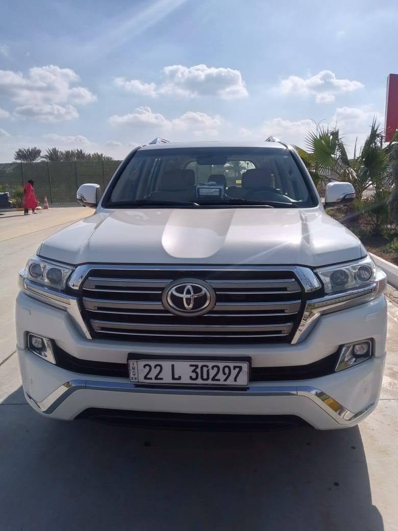 للبيع لاندكروز موديل 16 كفالة
بدون صبغ بدون حادث بدون تبديل
فول مواصفات شركة ساز
بصمة تشغيل
بصمة أبواب
مري كهربائي
كرسين كهرباء
دبل موس
8أرباك
باقي المواصفات معروفه مكينه V6 مكفولة كير مكفول تبريد ثلج حداديه صدر جديد تخم تاير جديد ترايها حلو رقم أربيل أنكليزي بأسمي شرط التحويل السعر 458 وبيها مجال للشراي مكاني ديالى بعقوبة للستفسار أتصال ع الرقم ***********
