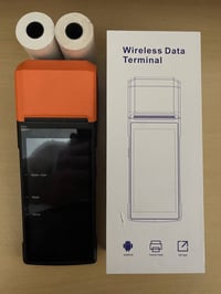 📢 للبيع جهاز POS (Wireless Data Terminal) مع جميع ملحقاته جهاز نقطة بي...