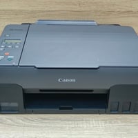 طابعة كانون موديل G2420 مستعمل بحالة ممتازة باحبار خارجية تطبع 5000 اس...