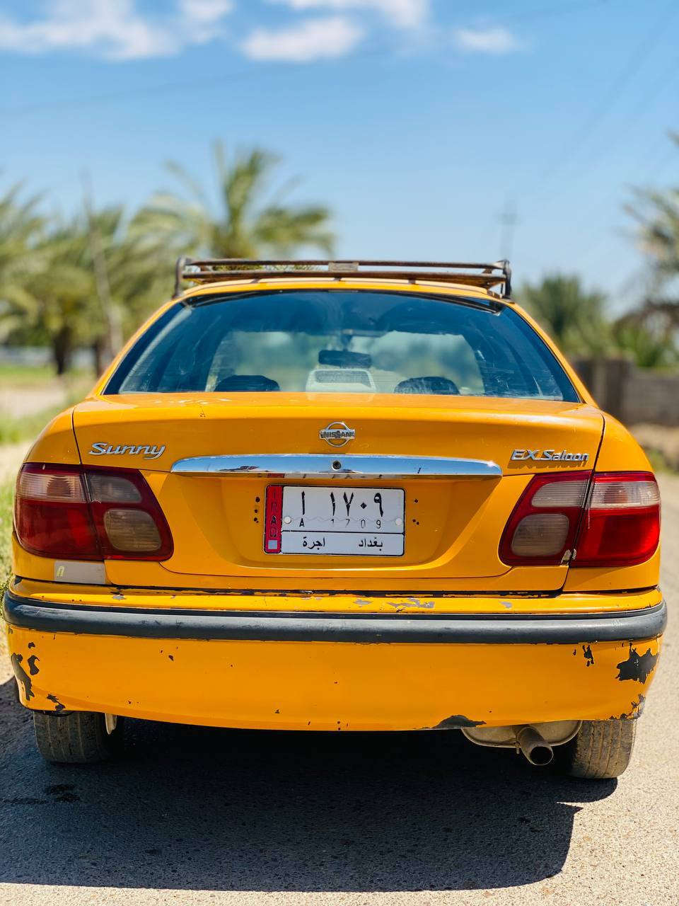 🚗 نيسان صني (موديل 2002) للبيع
​المواصفات
​الرقم: بغداد (تحويل ثاني يوم، مصفرة سنوية وكمرك).
​المحرك: بحالة ممتازة (فول).
​الكير: بحالة ممتازة (فول).
​التبريد: شغال ثلج ❄️.
​الإنارة: ممتازة جداً وقوية بالليل 💡.
 مكفولة كفل عام من البجم للدعامية (قطرة صبغ مابيها).
​النواقص: تحتاج ترتيب بسيط فقط (تكعيد الدعامية الأمامية).
السعر ٦٢ وبيه مجال للشراي 
بغداد ابوغريب ( قرب سيطره الصقور) 
***********

