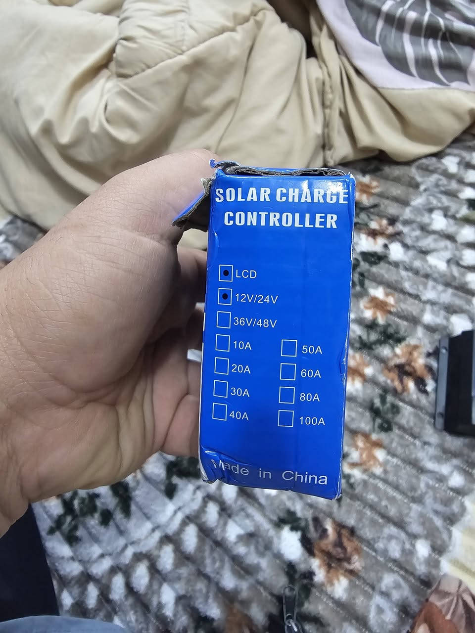 منظم شحن طاقة شمسية (Solar Charge Controller)
​الحالة: جديد بالكرتونة.
​المميزات: شاشة LCD، يدعم أنظمة 12V/24V، يحتوي على منافذ USB لشحن الهواتف، مع حماية كاملة للنظام.


**إذا كنت صاحب هذا الإعلان وتريد حذفه لأي سبب، رجاءا أرسل رسالة إلى الدعم الفني**