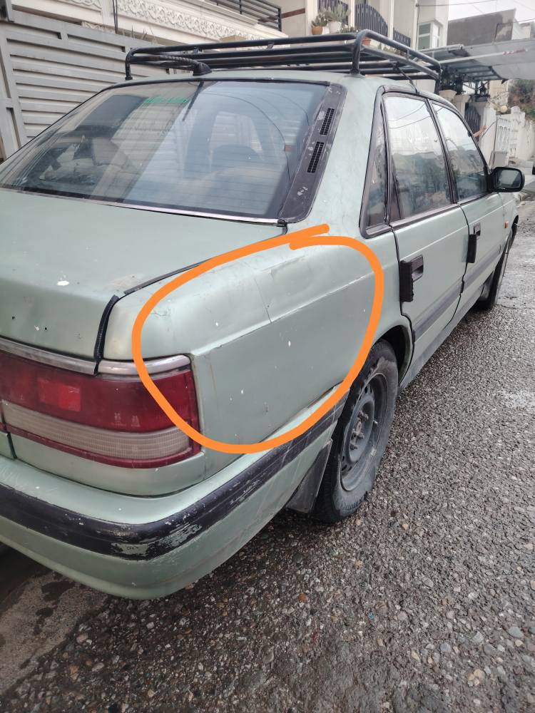 مازدە ٦٢٦. مۆدیل ١٩٨٩. بۆفرۆشتین رەقەم وسەنوی ژینگەی  نویە بەناوی خۆمە. سبوع عامە لۆجوانی  چاملعی پیشتەوە چامپی هەیە لای سکنی گیرومکینە بەشەریتە سعر ٣٥$وەرقە کەمیک مەجالی تیدایە *********** أربيل, العراق
