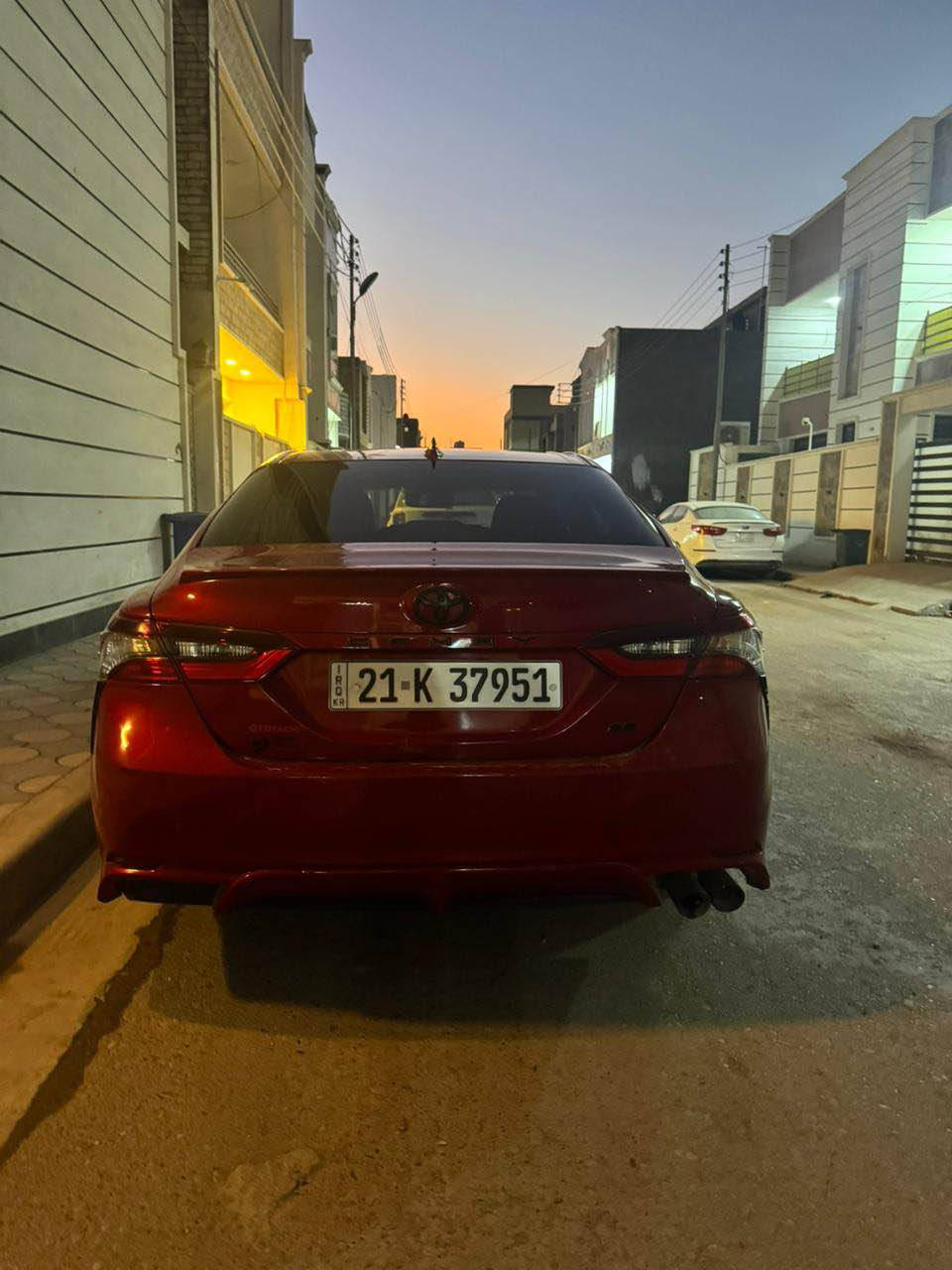 كامري ٢٠٢٢ seنص فول بيها ٣ قطع ونص بدون دواخل بدون ايرباك رقم سليمانية بسم عربي كير مكينة تبريد تخم تاير كل جديد كل نقص مابيها مكاني بغداد الدورة للستفسار *********** بغداد, العراق
