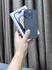 للبيع أو مراوس ايفون 14 برو فقط برو  ذاكره 256 بطاريه بلادي 76 ماستر ش...