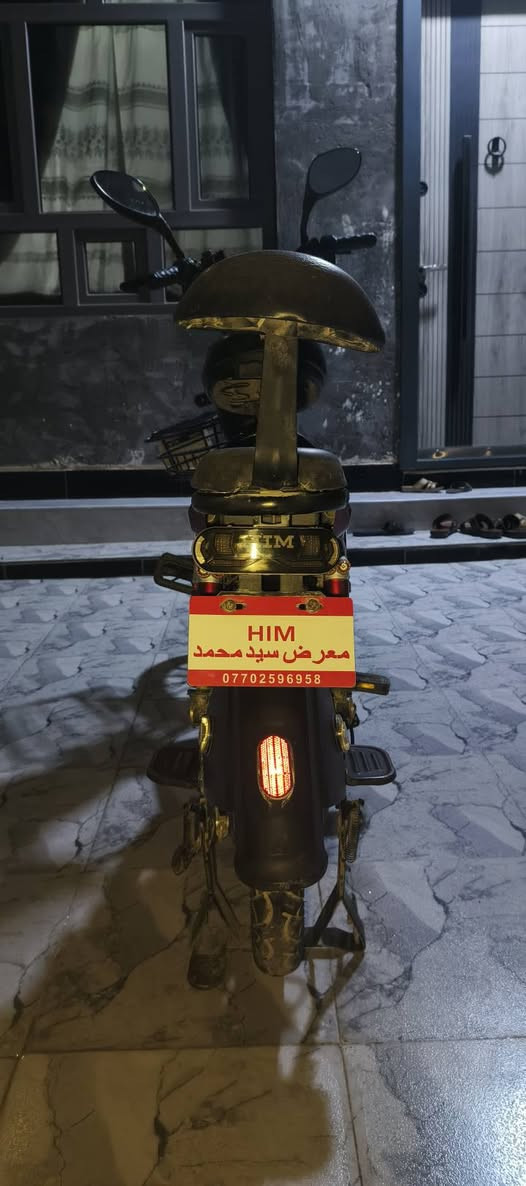 دراجة شحن 24 اربع بطاريات 
الدراجة موضحة بالصور+التشغيل عن بعد مايشتغل العنوان بعقوبة المفرق السعر 240000 
***********
