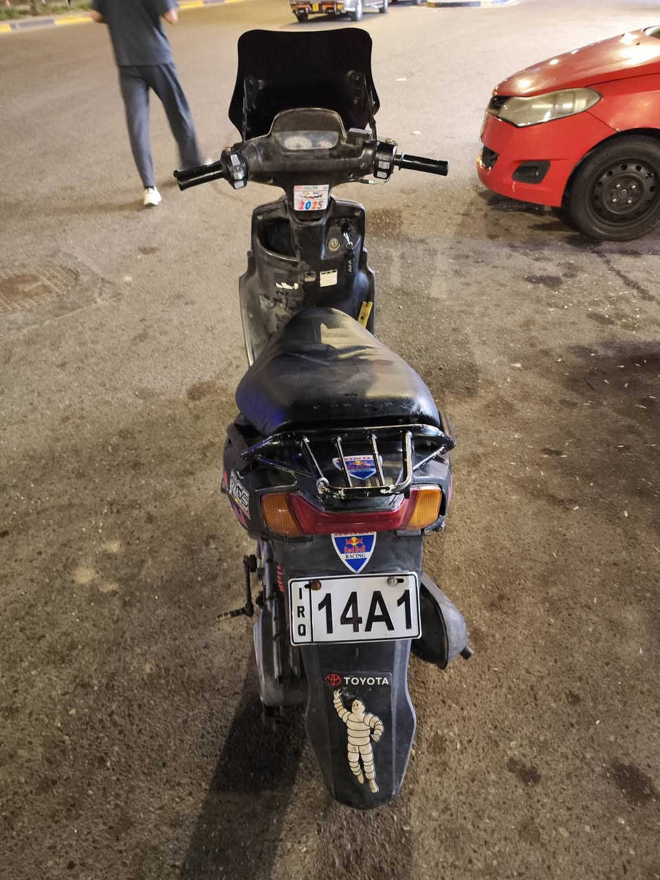 بيع او مراوس بتلفون
 درراجه اكزز جبلي سوده دراجه فول لايتات اشاير هورن باتري كله شغال مكينتها تخبل شلعته تشك الكاع سرعتها ١٤٠ ماشي بيها ١٣٠  تاريات نضاف مكينه نضيفه نقص بس السلف شغال بس ما يديرها يرادله سنون  للعلم مجفته تجفيت اصلي راجعه وكاله بعد احلا من الصور للبيع او مراوس بتلفون مكاني قبله سعر ٣٥٠ وبي مجال


**إذا كنت صاحب هذا الإعلان وتريد حذفه لأي سبب، رجاءا أرسل رسالة إلى الدعم الفني**