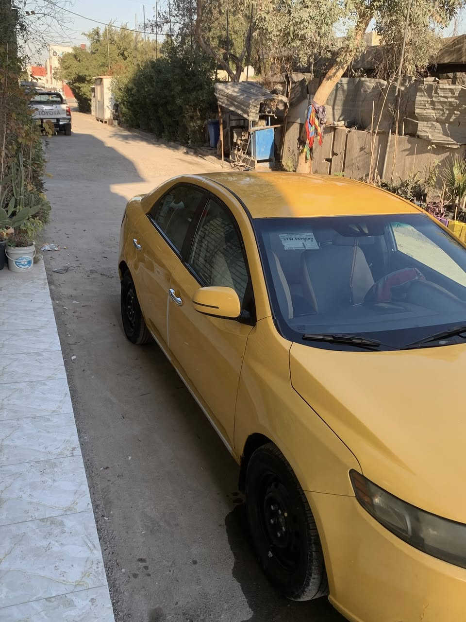 كيا فورتي امريكي حادث صندوك
موديل 2012
كير مكينه تبريد خير من الله 
مكينه 2000
ثاني يًوم تحويل
مكان بغداد
سعر 88$.  بيه مجال
***********
