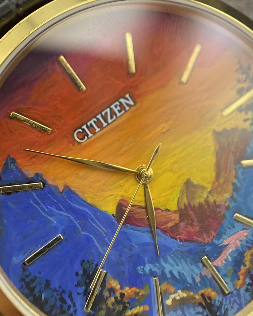 CITIZEN
الوحيدة بالعالم 
مينا رسم يدوي 
لوحة فنية فريدة و مُميزة جدًا 
قطر ٤٢ 
كوارتز 
بلادية بالكامل


**إذا كنت صاحب هذا الإعلان وتريد حذفه لأي سبب، رجاءا أرسل رسالة إلى الدعم الفني**